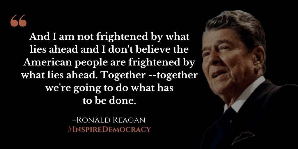 Cita de Ronbld Reagan 