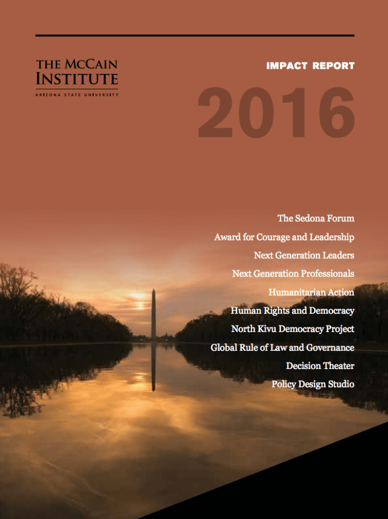 Informe de impacto 2016