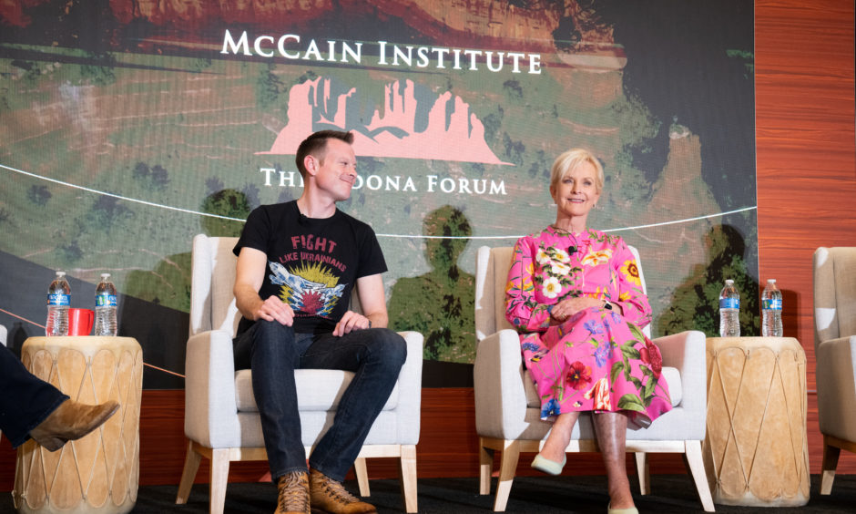 McCain Institute Sedona Forum on April 30, 2022.