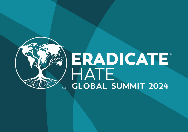 Eradicate Hate graphic