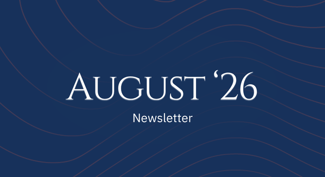 August 26 Newsletter